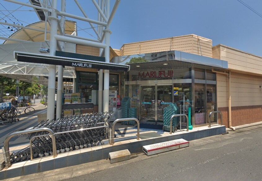 マルフジ南田園店(スーパー)まで450m グリ－ンパ－ク田園１３号