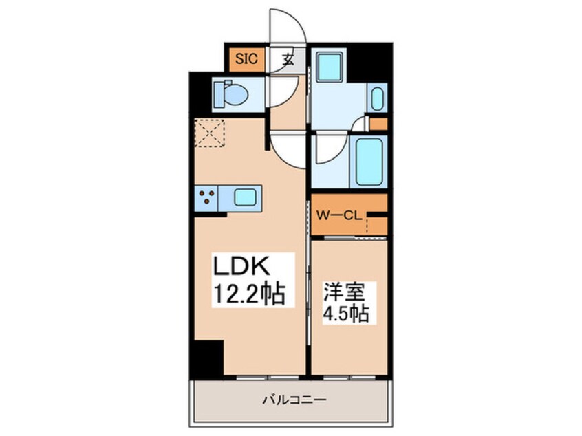 間取図 ブランシエスタ浅草千束