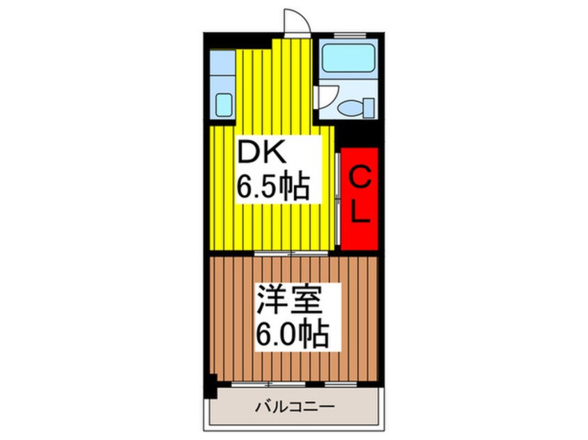 間取図 岸町八番館