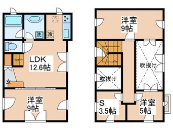 間取図 練馬区羽沢２丁目戸建て