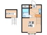 ベルピア伊勢原２ 1Rの間取り