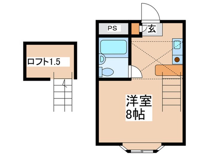 間取り図 ベルピア伊勢原２