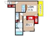 Ｔ´ｓ Ｍａｎｓｉｏｎ 1LDKの間取り
