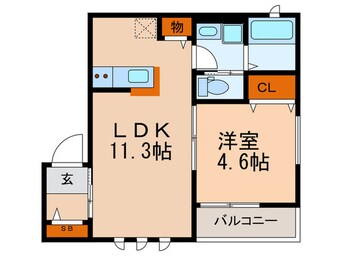 間取図 プロヴァンス高田馬場