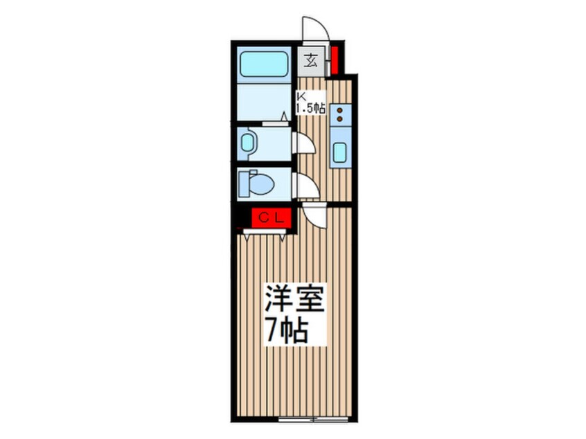 間取図 フィエルテ