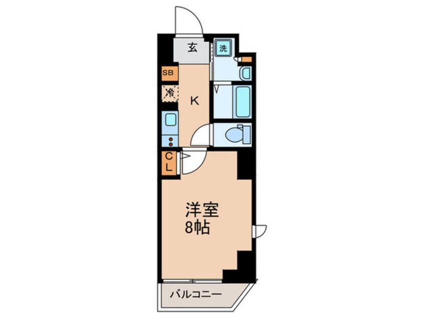 間取図 ルネサンスコート蒲田WEST