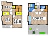 上柏尾町テラスハウス 3LDKの間取り