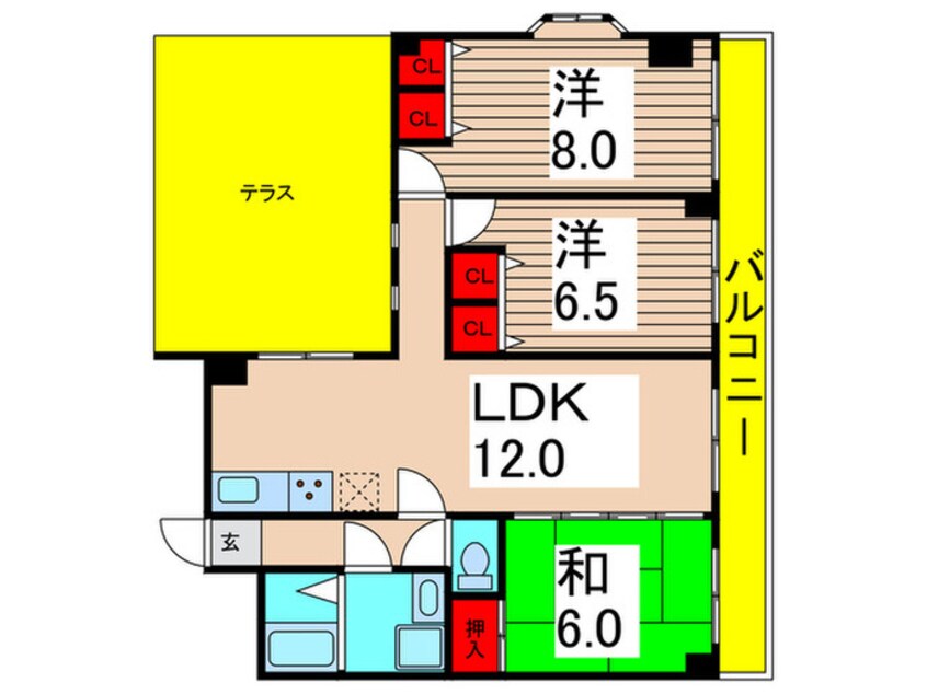 間取図 江藤マンション