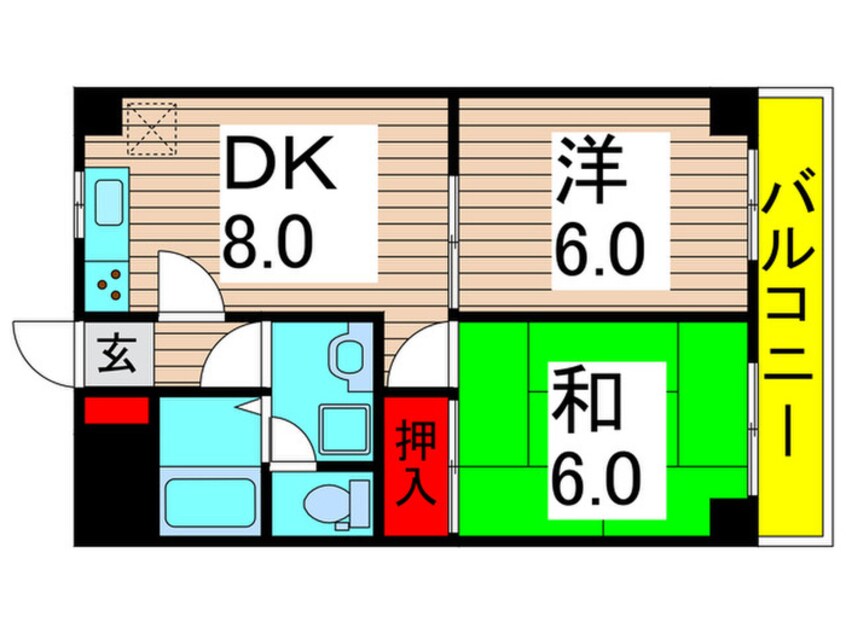 間取図 江藤マンション