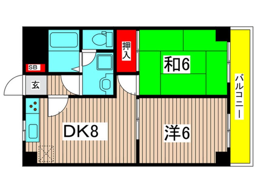 間取図 江藤マンション