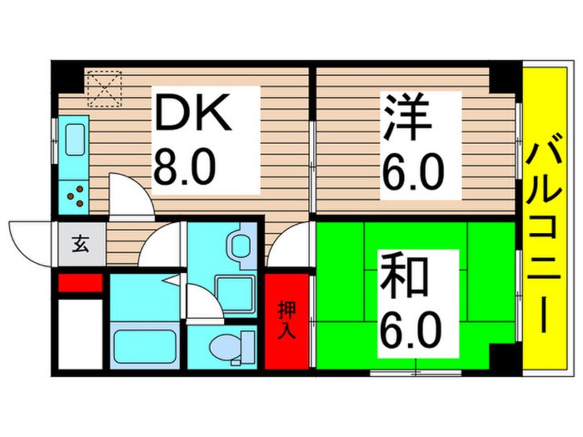 間取図 江藤マンション