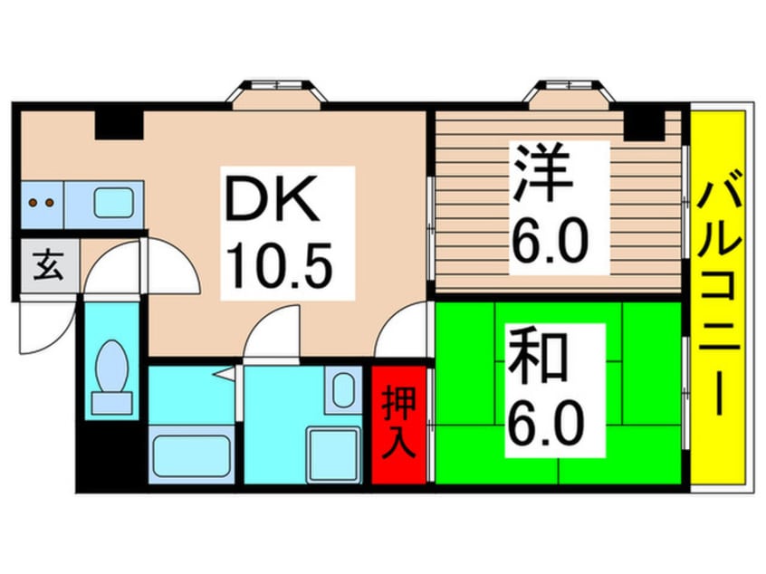 間取図 江藤マンション