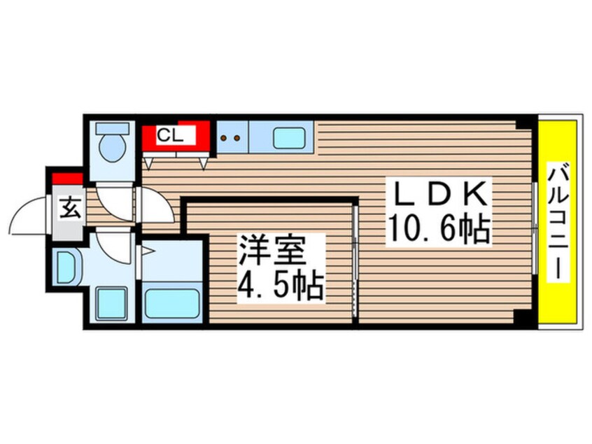 間取図 ｒｅ－ｌｏｒ新千葉