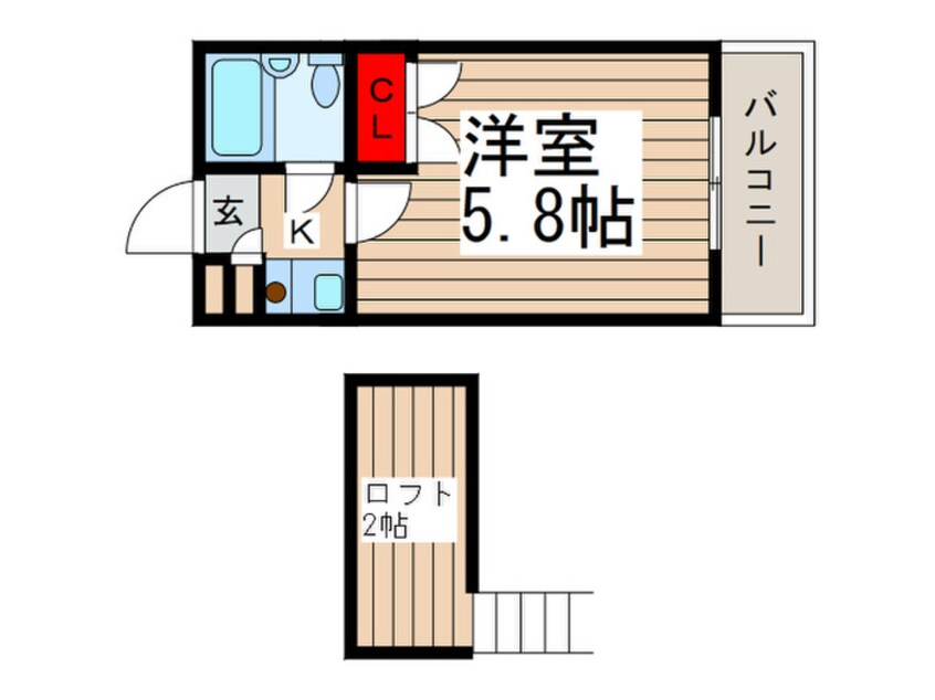 間取図 シアーズ富浜