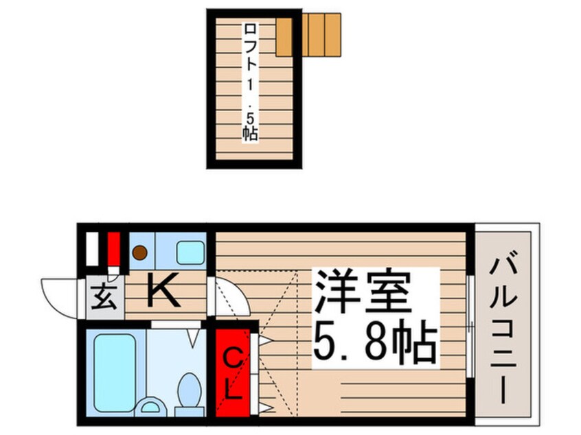 間取図 シアーズ富浜