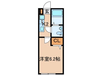 間取図 アザーレ・キュリオス中河原