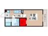 グレース北習志野 1Kの間取り