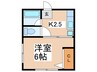 Ｓハイム 1Kの間取り
