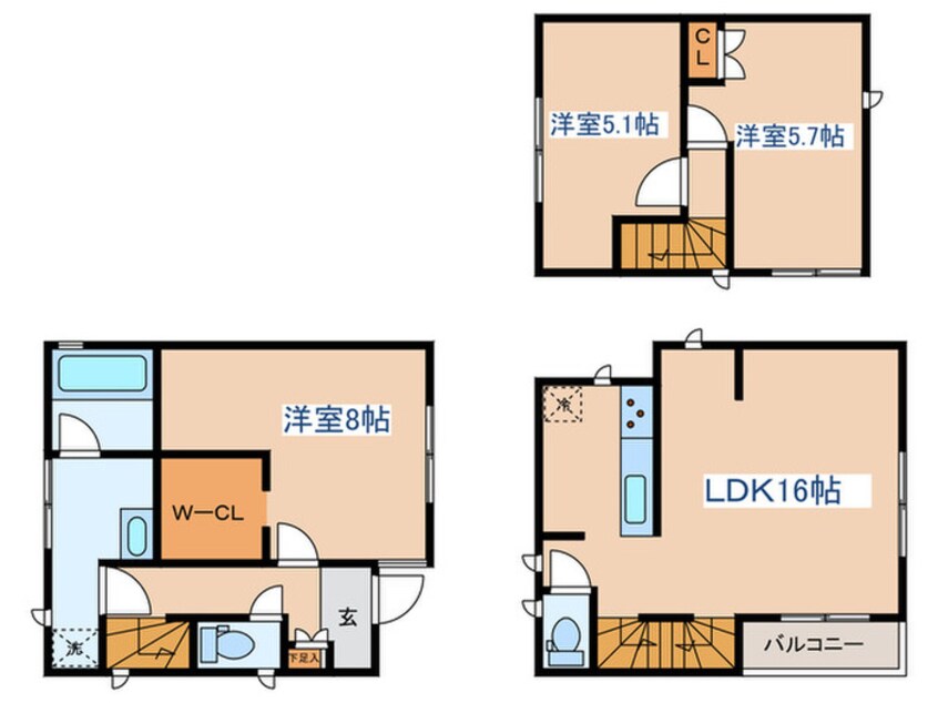 間取図 Kolet阿佐ヶ谷♯02