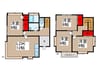 仮)くぬぎ山戸建 4LDKの間取り