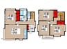 仮)くぬぎ山戸建 4LDKの間取り