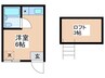 サンパレス中野 1Rの間取り