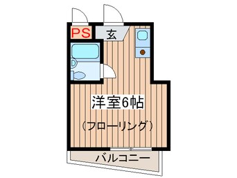 間取図 リバ－サイド八王子