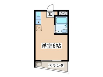 間取図 リバ－サイド八王子