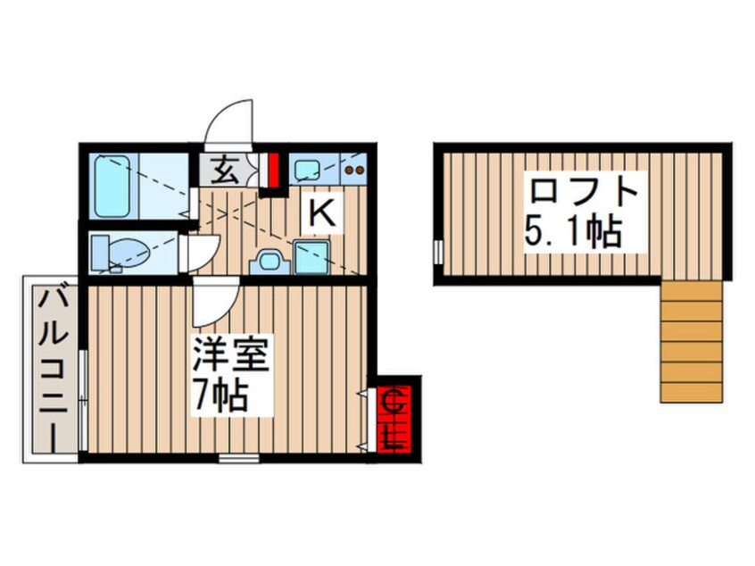 間取図 ＧＲＡＮＱＵＡＬ南行徳