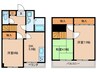 ベルフォ－レ北村 3DKの間取り