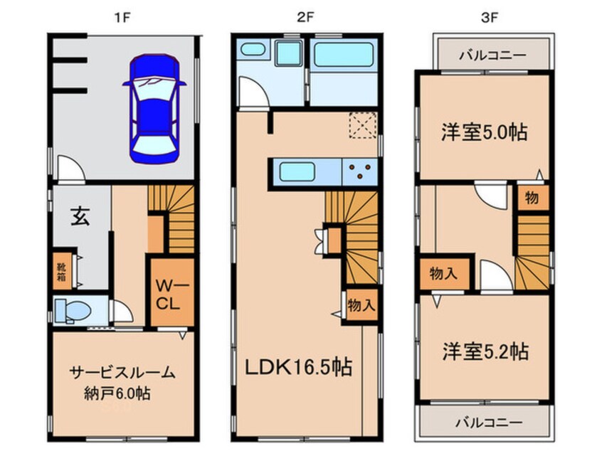 間取図 Kolet要町#04