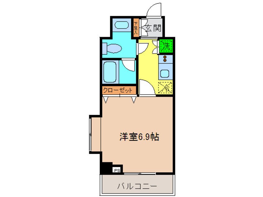 間取図 コンテント浅草橋