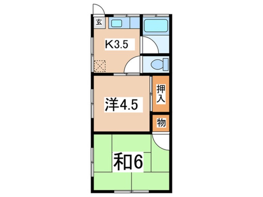 間取図 ビックハイツ