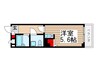 アイリス四つ木 1Rの間取り