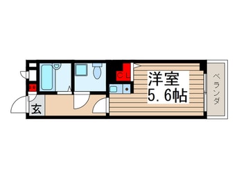間取図 アイリス四つ木
