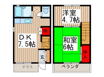 間取図 テラス和