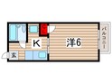 シティハイム稲毛台の間取図