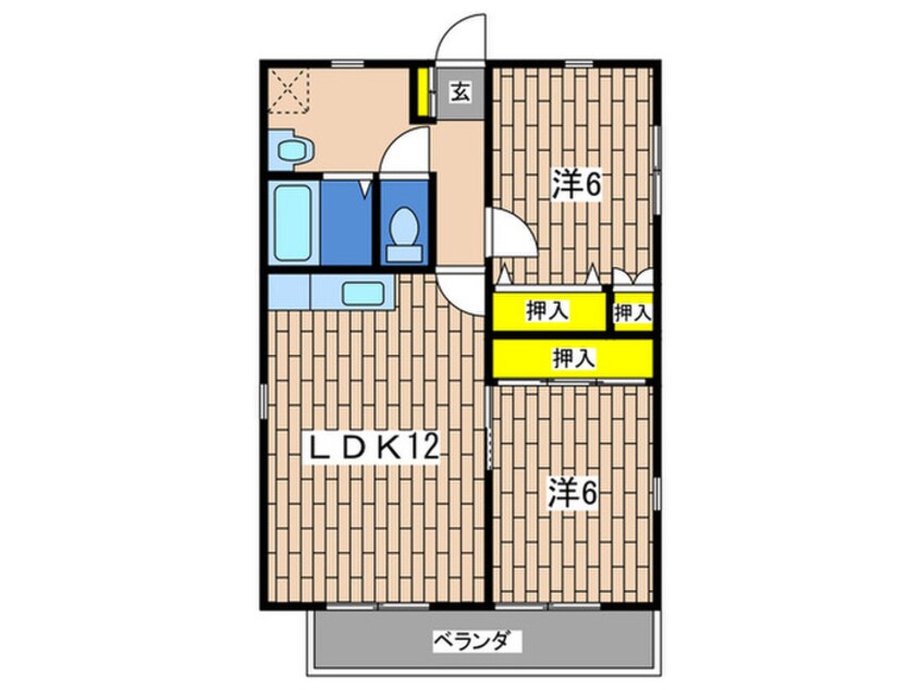 間取図 グリーンハイツ東戸塚