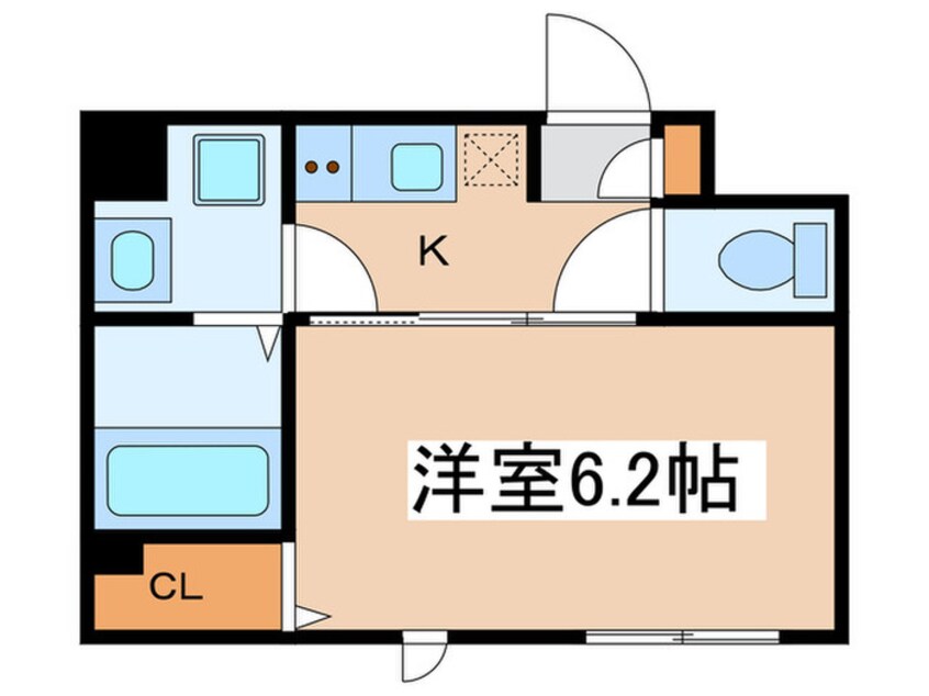 間取図 PRATIQUE Yoyogi