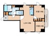 CITY　SPIRE半蔵門 2LDKの間取り