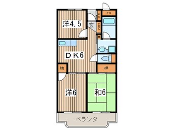 間取図 シーサイドテラス