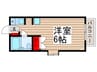 サンヴェール 1Rの間取り