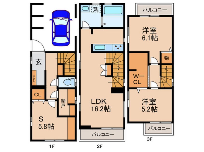 間取図 Kolet要町#06