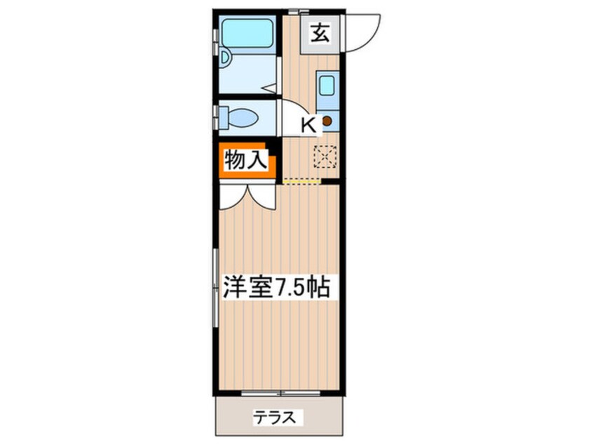 間取図 ハウス栄幸