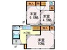 京島貸家 3Kの間取り