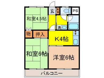 間取図 マンション佐々木