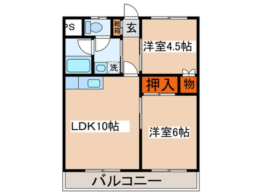 間取図 マンション佐々木