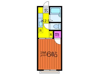 間取図 コートヴィレッヂ２１