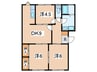 マンションクリタ 3DKの間取り