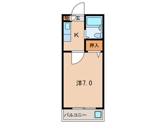 間取図 コーポサトー